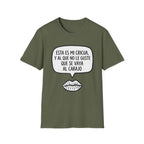 "Esta es mi cricua, y al que no le guste que se vaya al carajo" (Spanish Sassy Graphic) T-Shirt —