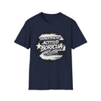 Advertencia Actitud Boricua T-Shirt | Puerto Rican Pride, Retro Badge Design