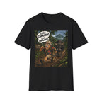 Graphic T-Shirt — Vintage Tropical Poster "Coño Carajooo"