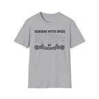 Seniors With Spice Motorcycle T‑Shirt