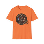 Riding On Fire Motorcycle T‑Shirt