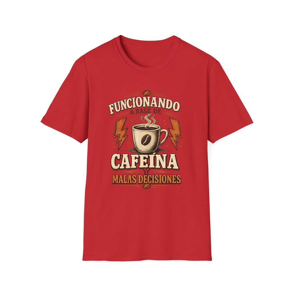 "Funcionando a Base de Cafeína" T-Shirt