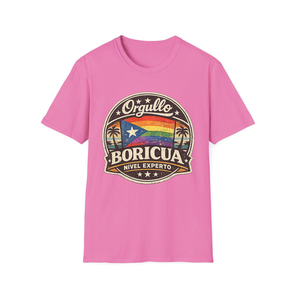 Orgullo Boricua Rainbow Flag T-Shirt — Puerto Rico Pride Tee