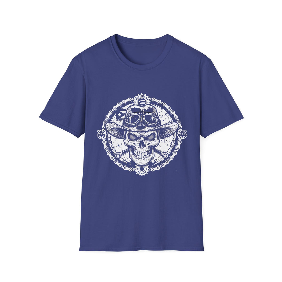 Skull Biker With Hat