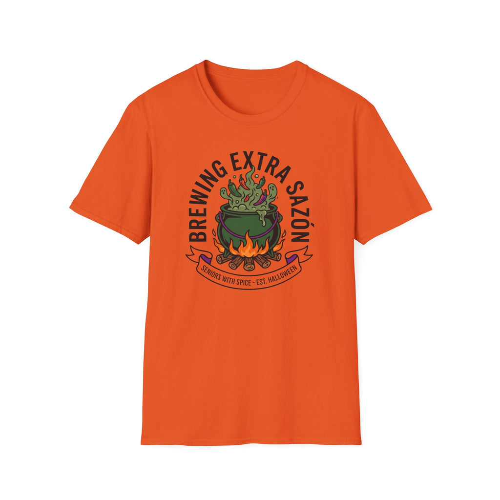 Brewing Extra Sazón Cauldron T-Shirt
