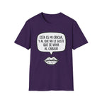 "Esta es mi cricua, y al que no le guste que se vaya al carajo" (Spanish Sassy Graphic) T-Shirt —