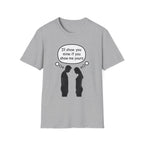 T-Shirt — "I'll show you mine if you show me yours" Funny Couple Conversation Tee