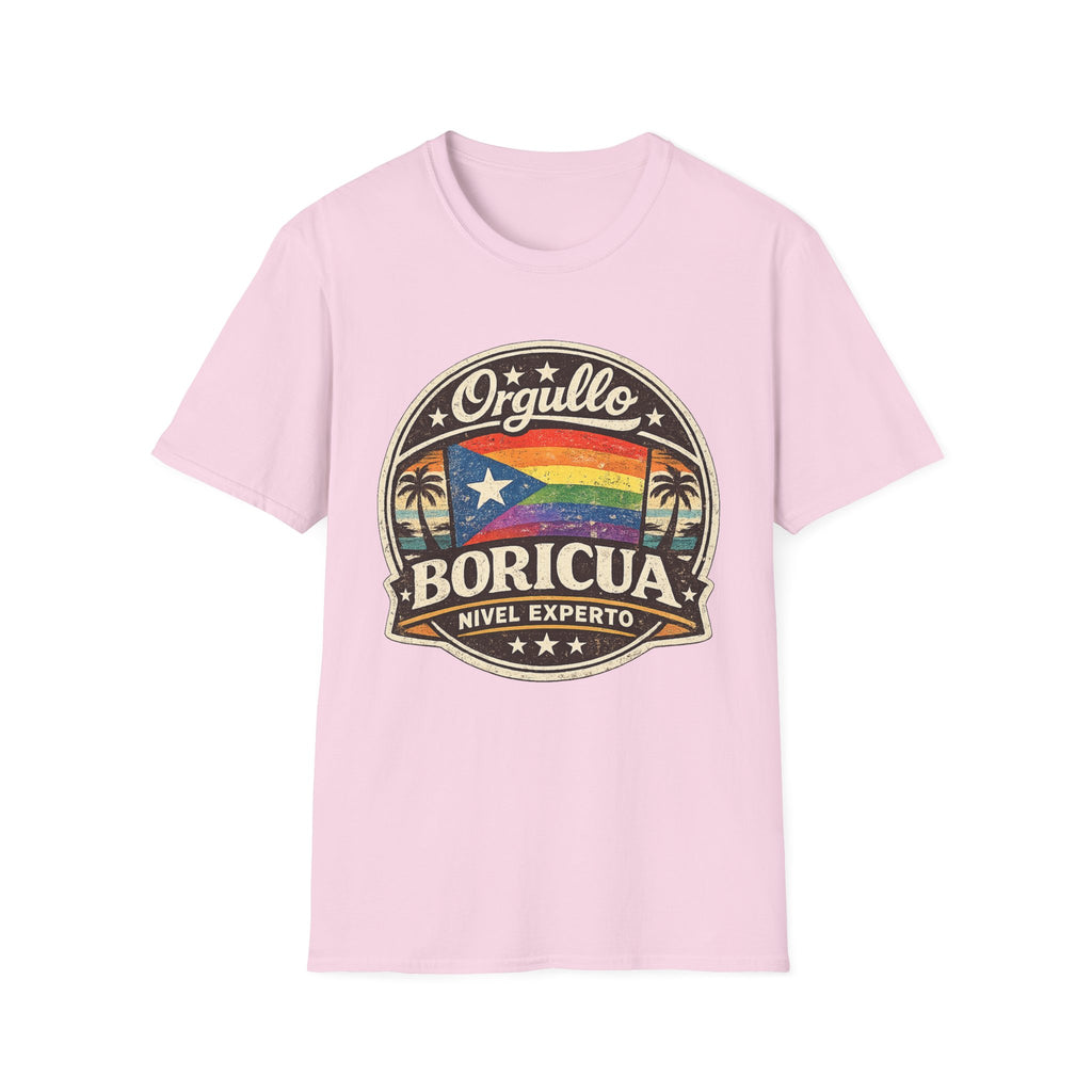 Orgullo Boricua Rainbow Flag T-Shirt — Puerto Rico Pride Tee