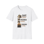 Anclao y Fronteando Anchor Tee | Anchor and Palm Tree Graphic T-Shirt