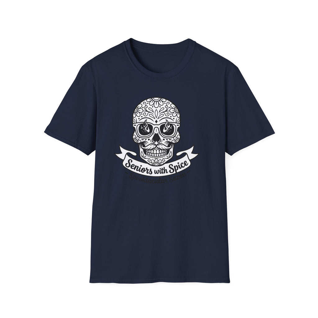 Skull Graphic 'Seniors with Spice' Day of the Dead T-Shirt