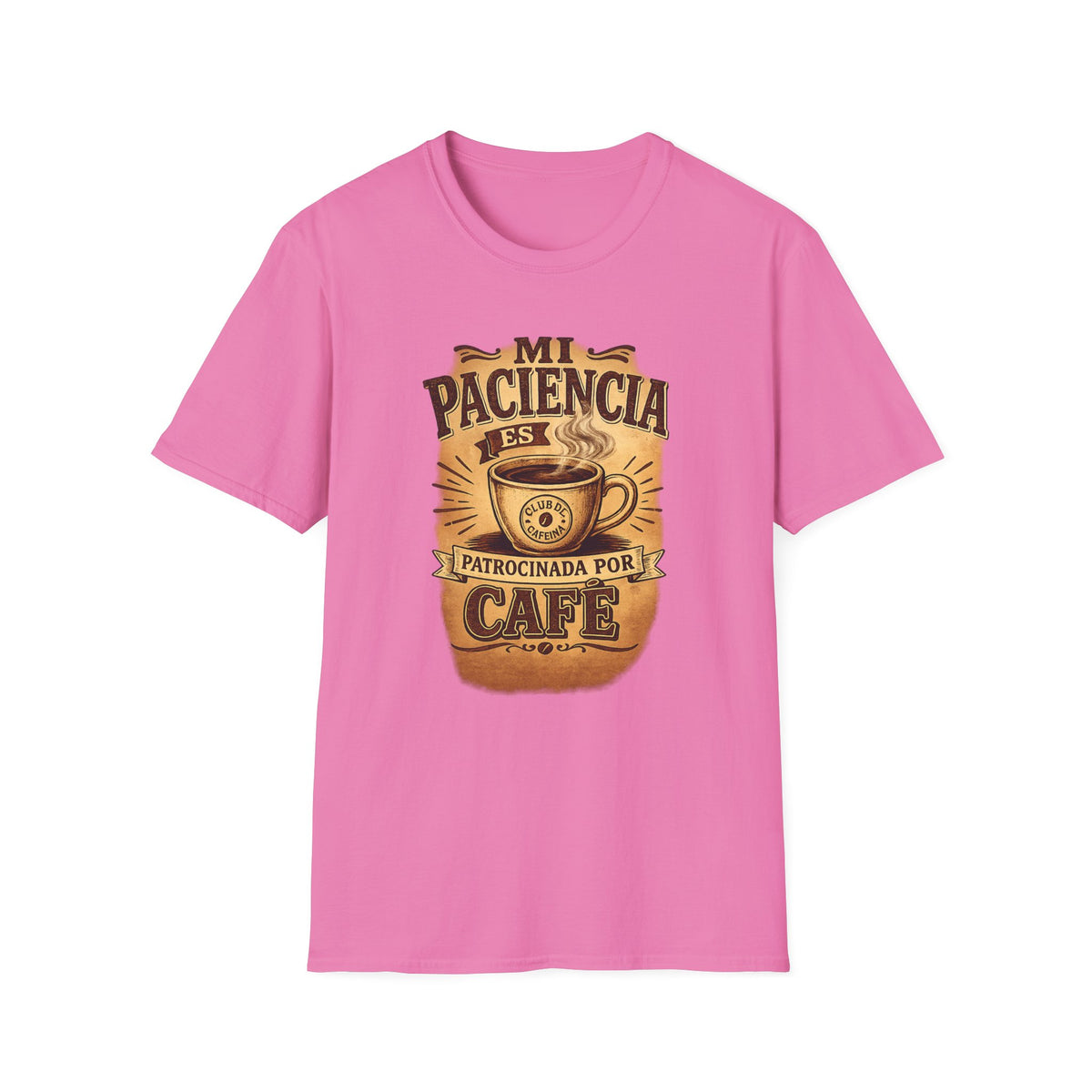 Mi Paciencia Es Patrocinada Por Café T-Shirt