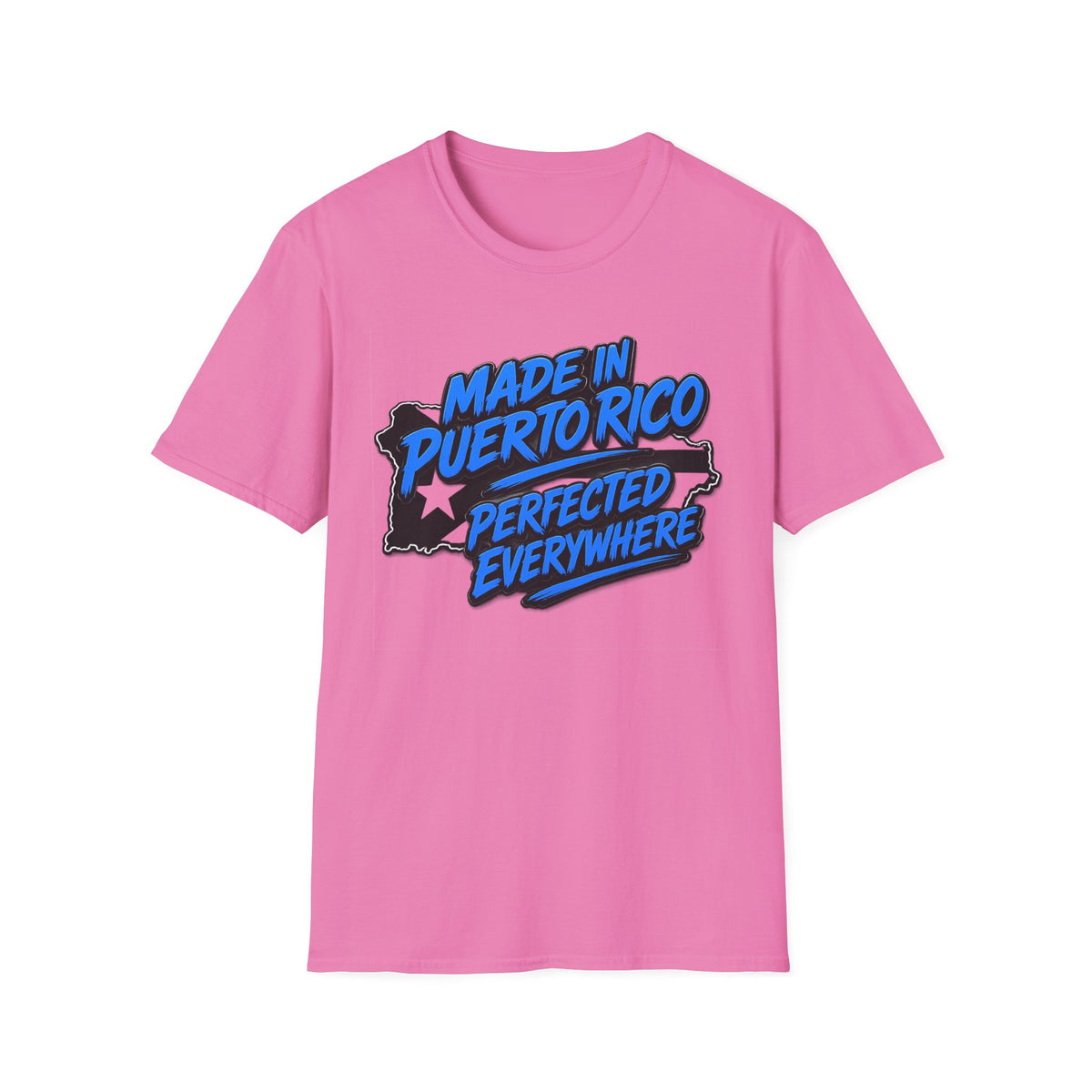 Made in Puerto Rico T-Shirt — "Perfected Everywhere" Island Pride Tee