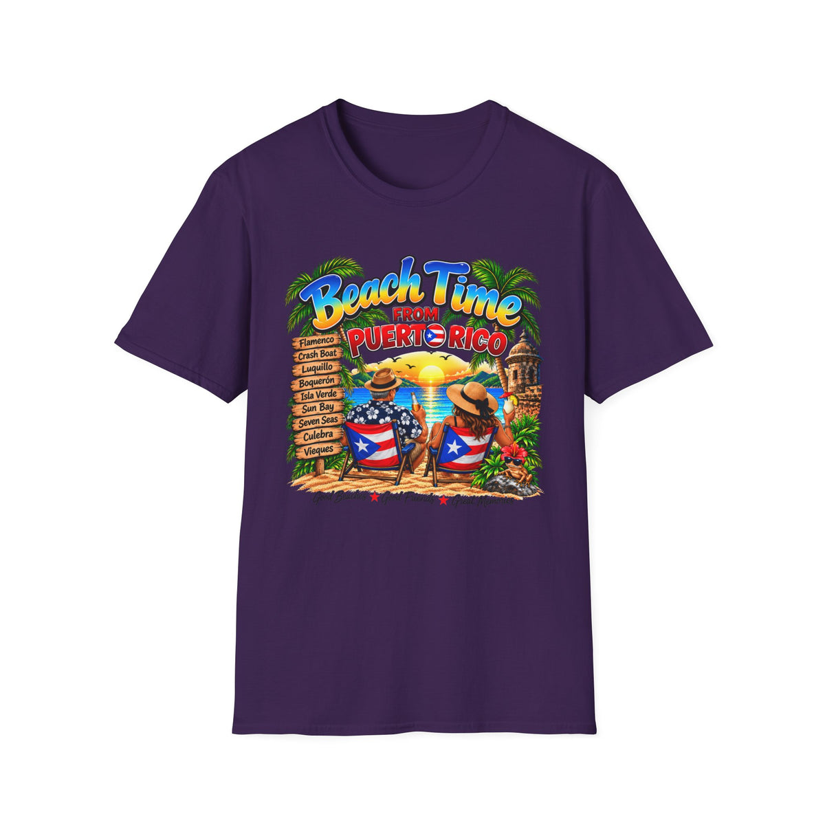 Beach Time from Puerto Rico T-Shirt