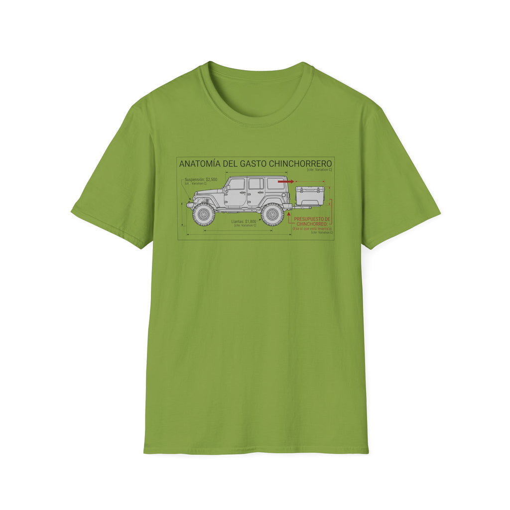 Anatomía del Gasto Chinchorrero  T-Shirt