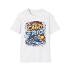 "Me Cago en el Frío" Puerto Rican Flame & Ice Graphic T-Shirt