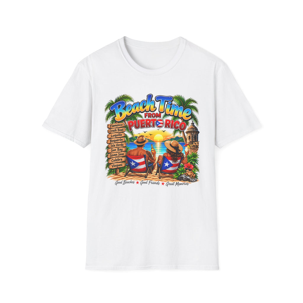 Beach Time From Puerto Rico 1 T-Shirt