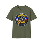 Seniors With Spice Funny Retirement/Grandparents Tee (Seniors With Spice)