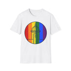 Rainbow Lighthouse T-Shirt — Pride Flag Lighthouse Graphic Tee