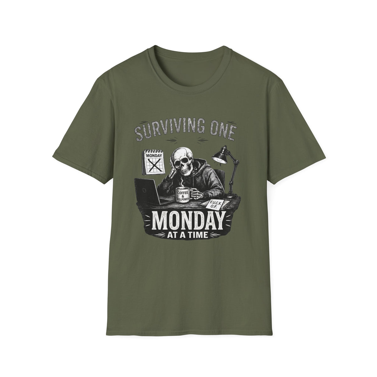 Surviving One Monday at a Time T-Shirt