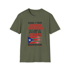 MamÁ y PapÁ Hicieron Cochinadas  100% Boricua Puerto Rican Pride T-Shirt