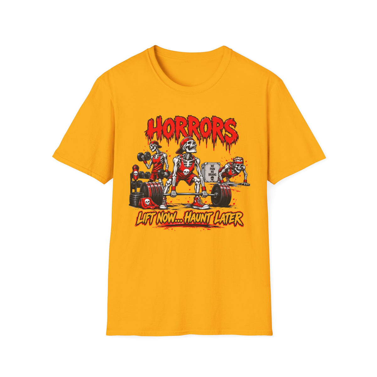 "Lift Now...Haunt Later" T-Shirt