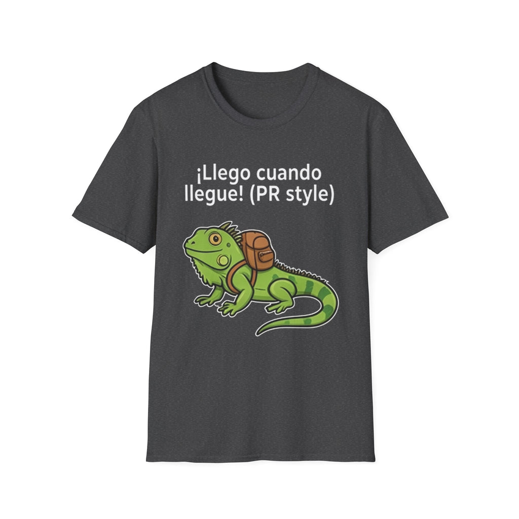 ¡Llego cuando llegue! (PR style) Iguana Graphic