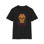 Day of the Dead Skull "Seniors with Spice" T-Shirt