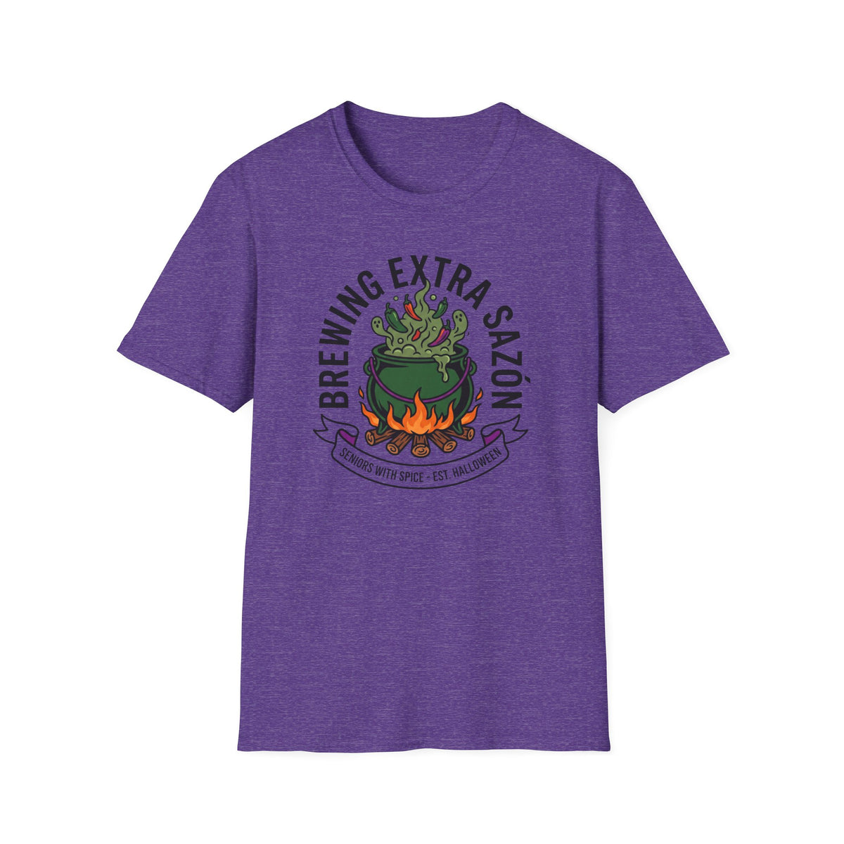 Brewing Extra Sazón Cauldron T-Shirt