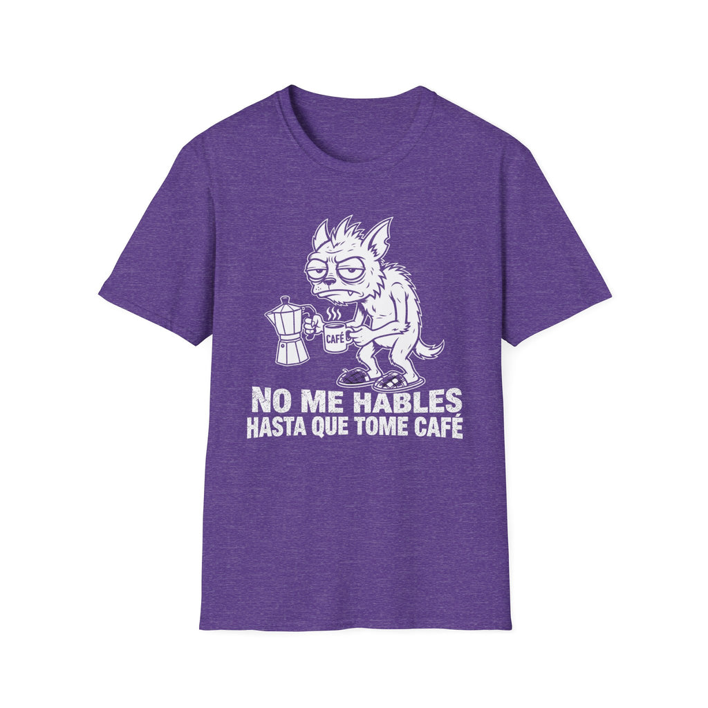 No Me Hables Hasta Que Tome Café T-Shirt