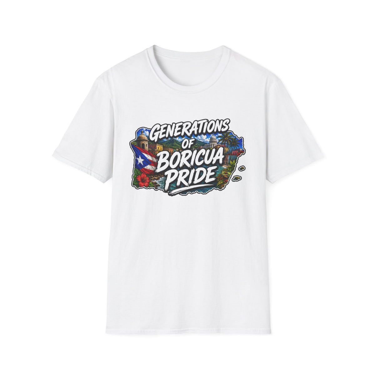 Generations of Boricua Pride T-Shirt