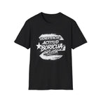 Advertencia Actitud Boricua T-Shirt | Puerto Rican Pride, Retro Badge Design