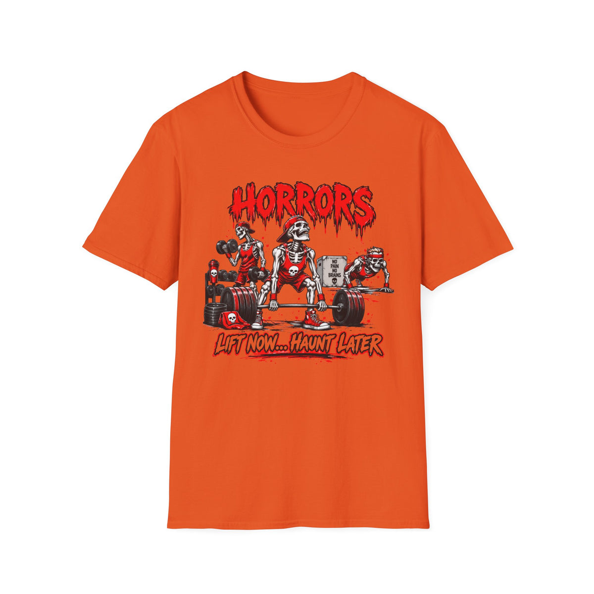 "Lift Now...Haunt Later" T-Shirt