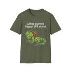 ¡Llego cuando llegue! (PR style) Iguana Graphic