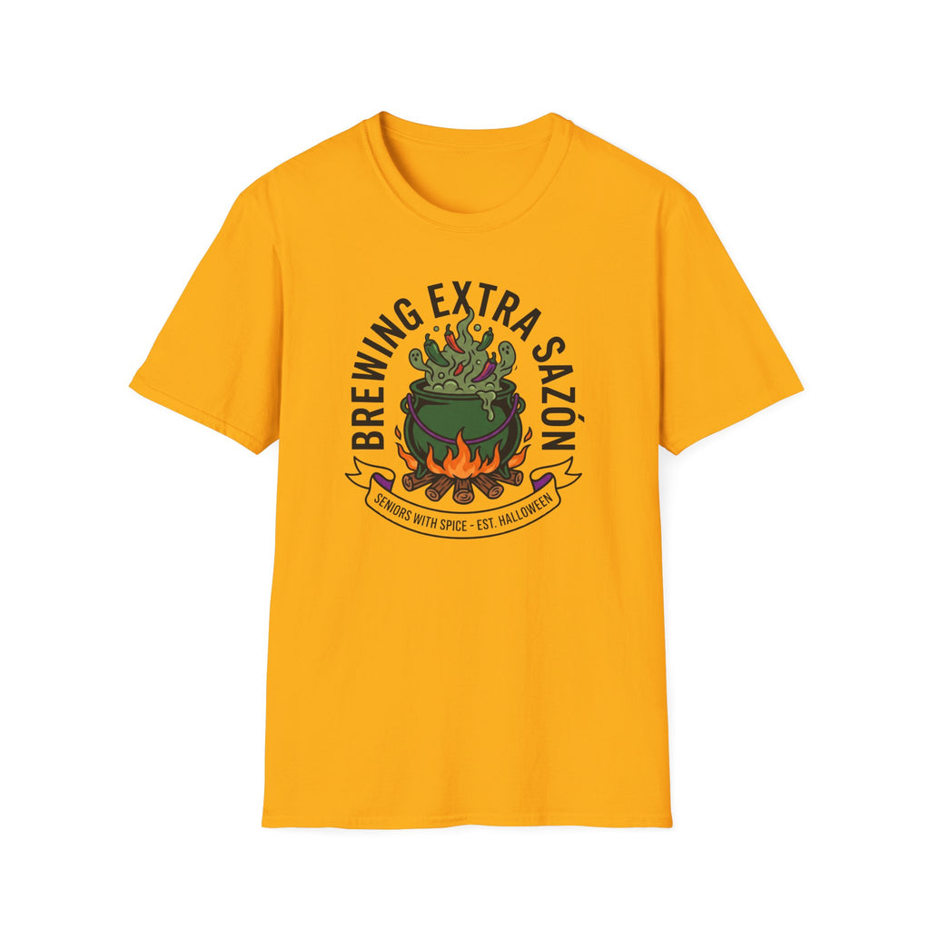 Brewing Extra Sazón Cauldron T-Shirt