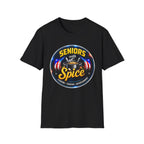 Seniors With Spice Funny Retirement/Grandparents Tee (Seniors With Spice)