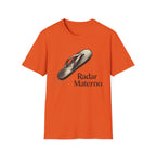 Flip Flop Graphic T-Shirt — "Radar Materno" Vintage Sandal Design