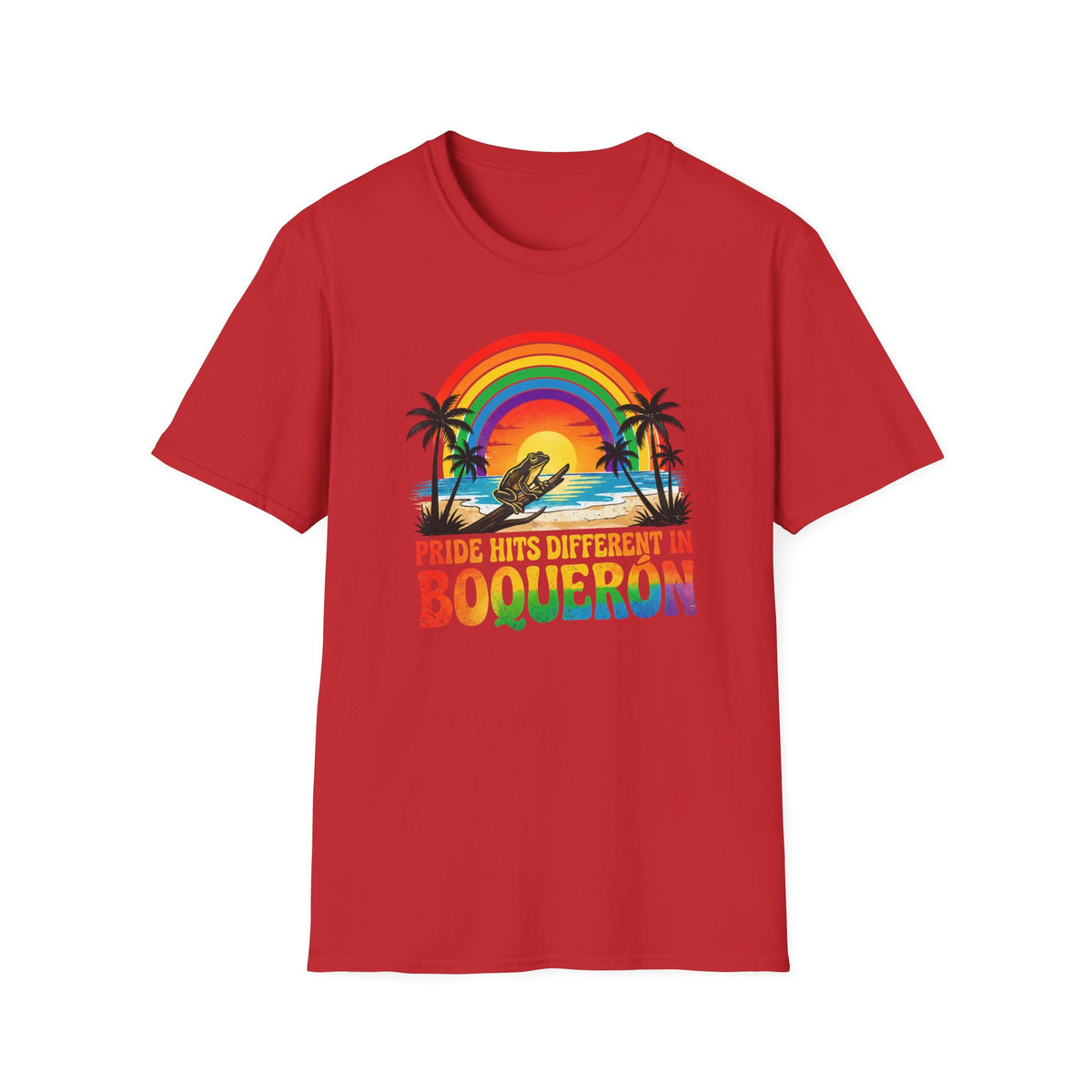 Boquerón Pride Rainbow T-Shirt
