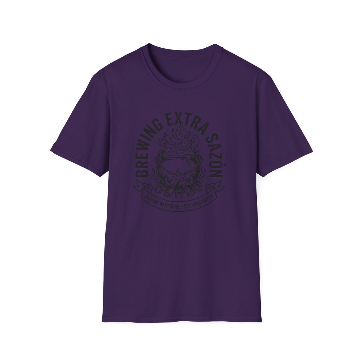 Brewing Extra Sazón Cooking Cauldron T-Shirt