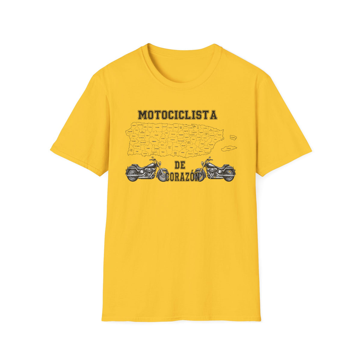 Motorcyclist de Corazón T‑Shirt