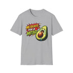 Me Rajaste Por La Mitad Avocado T-Shirt — Funny Spanish Heartbreak Graphic Tee
