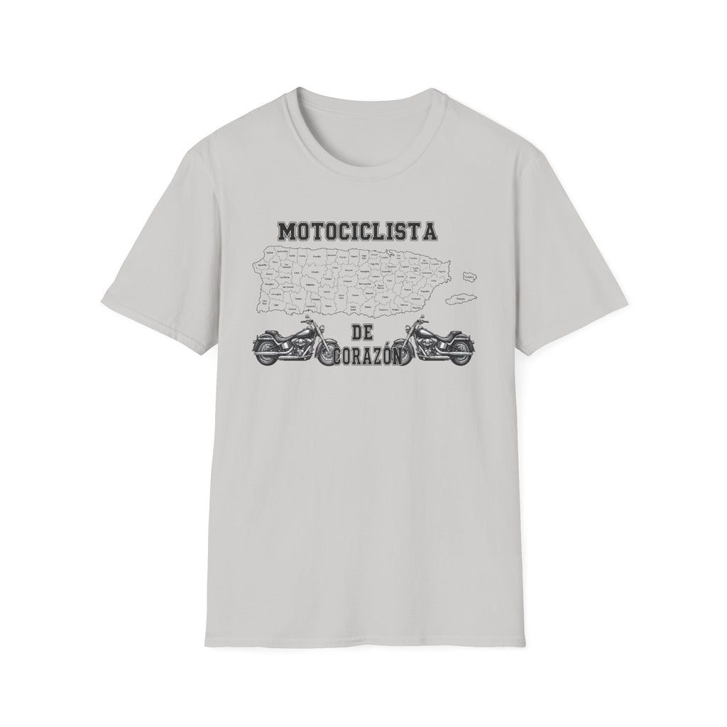Motorcyclist de Corazón T‑Shirt