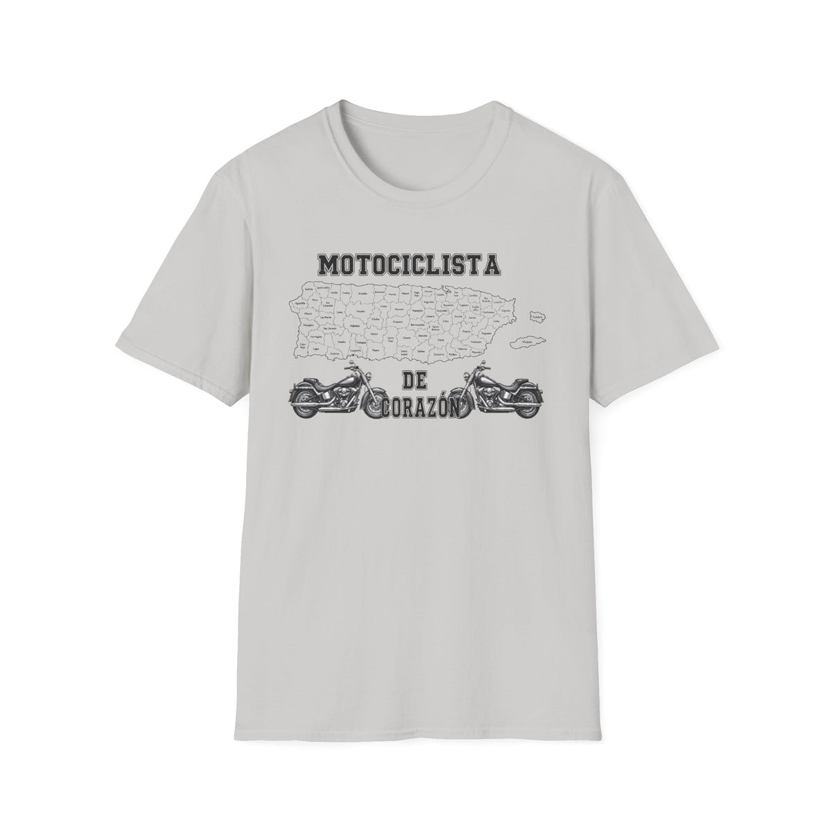 Motorcyclist de Corazón T‑Shirt