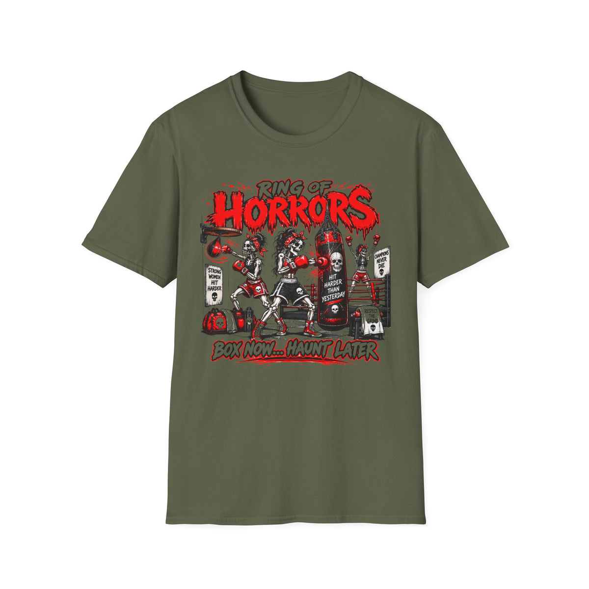 Haunt Later Boxing T-Shirt
