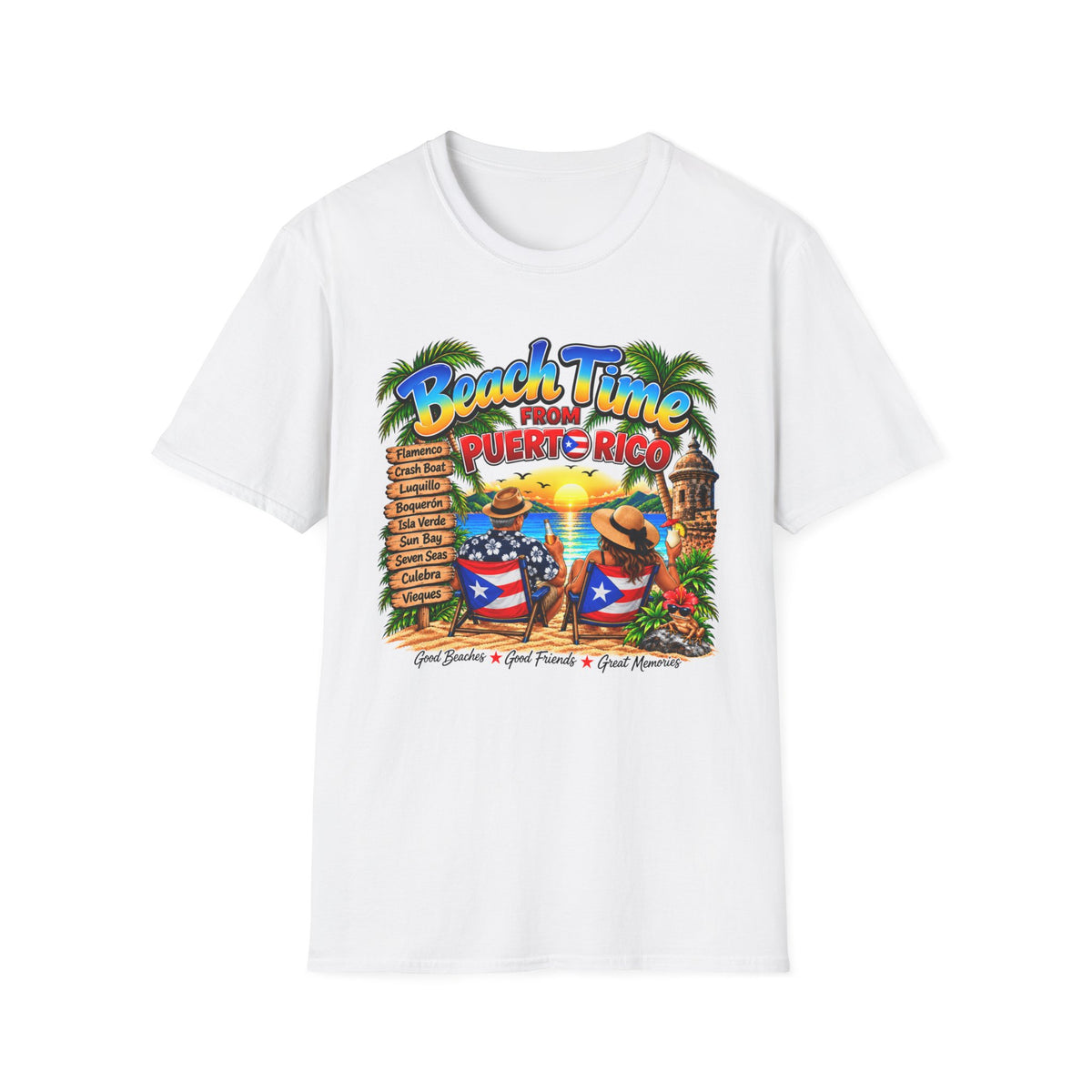 Beach Time from Puerto Rico T-Shirt