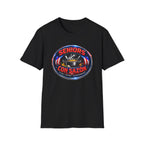 Seniors Con Sazón T-Shirt — Funny Hispanic Senior Chef Gift