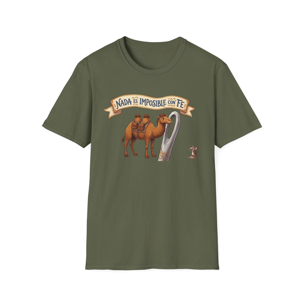 Nada es Imposible con Fe T‑Shirt
