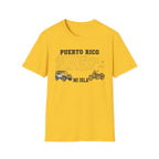 Puerto Rico Map  Motorcycle & 4x4 T-Shirt