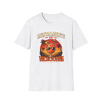 T-Shirt — "Mentalmente de Vacaciones" Tropical Sunset Graphic Tee
