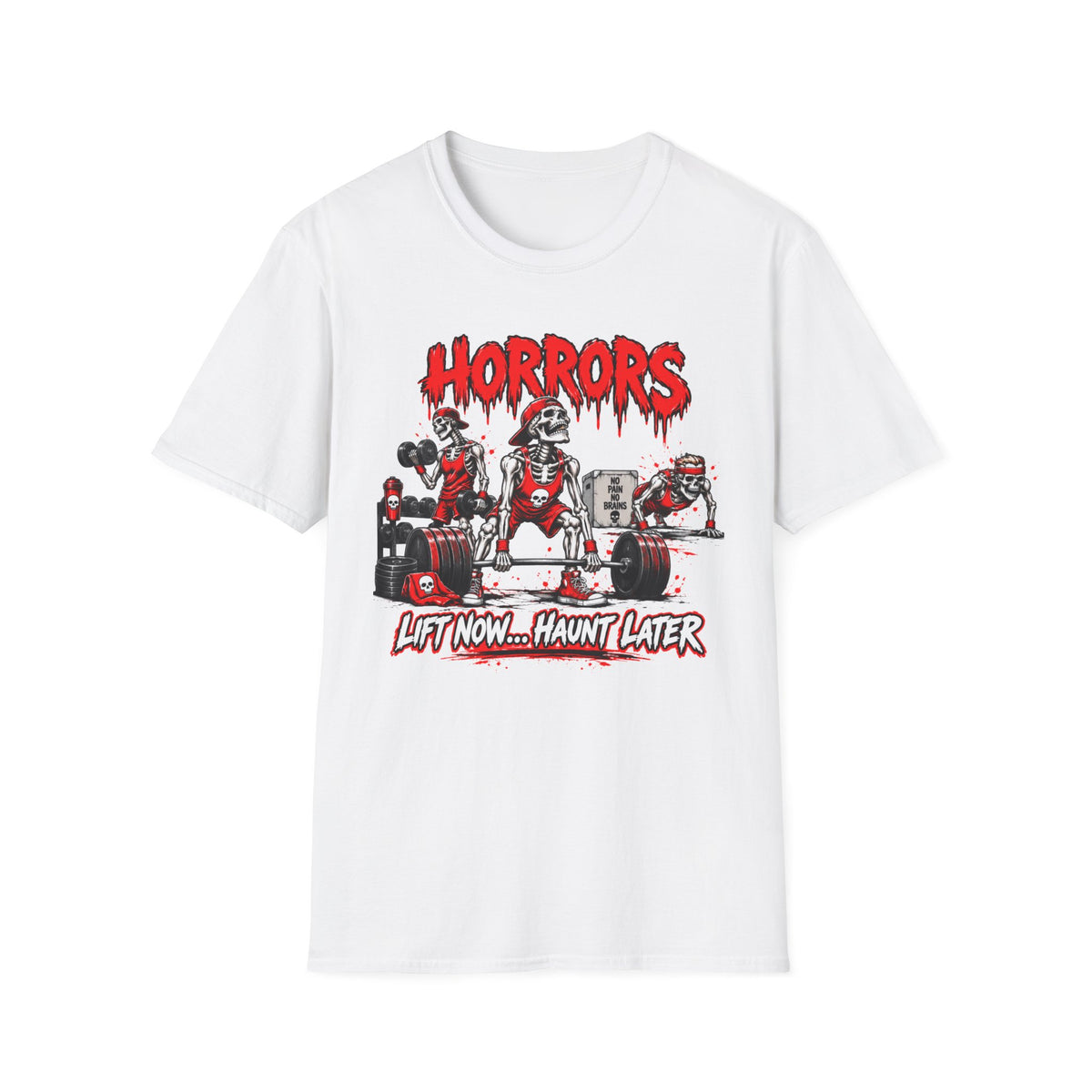 "Lift Now...Haunt Later" T-Shirt