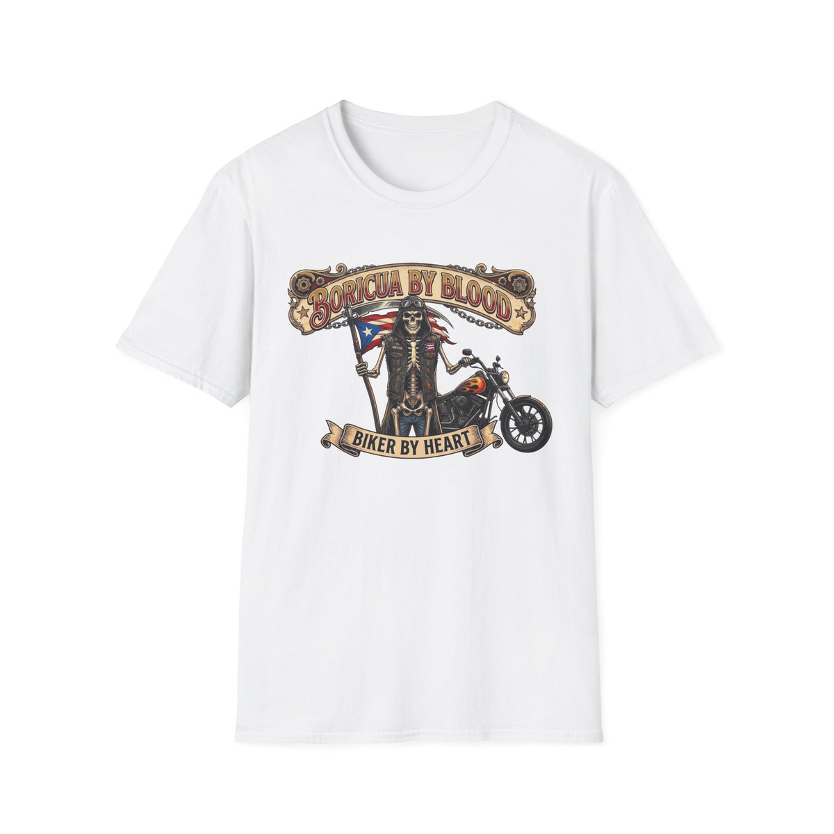 Aquí el Chisme viene en todos los colores  Colorful Puerto Rican Pride Graphic T-Shirt